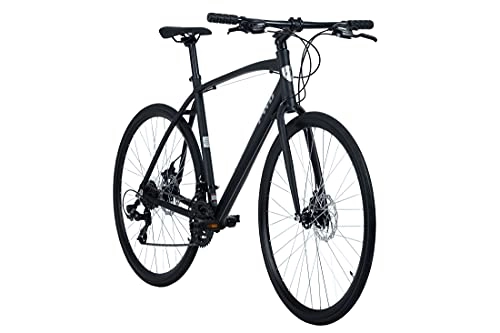 Vélo de montagnes : Adore Vélo de Fitness 28" FWD Noir RH 56 cm Mixte-Adulte, Zoll
