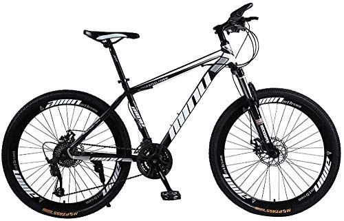 Vélo de montagnes : ANGEELEE Sarsh Bikes VTT vélo de Montagne 26 Pouces VTT vélo pour Hommes et Femmes Convient pour Les vélos de Plein air Rapide et Confortable Course sur Route - 21 Vitesses-Noir
