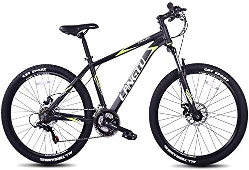 Vélo de montagnes : Aoyo 21-Speed ​​Mountain Bikes, 26 Pouces en Aluminium Cadre Hardtail de vélo de Montagne, Enfants Adultes Tout-Terrain VTT, Anti-Slip de vélos, (Color : Green)