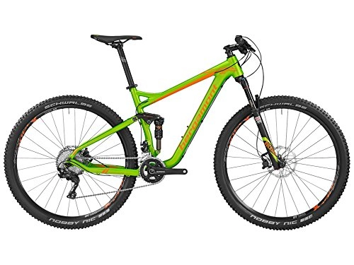 Vélo de montagnes : Bergamont Contrail LTD VTT 29'' modèle spécial Vert / orange 2016: Taille XL (184-199cm)