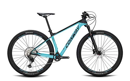 Vélo de montagnes : ConWay RLC 4 VTT Hardtail pour homme Turquoise / noir mat 2020 RH 44 cm / 29