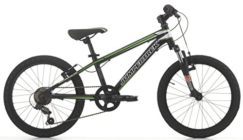 Vélo de montagnes : Cycles Cinzia MTB Devil 6 / V Revo Shift v-Brake Aluminium, Collection Moll.Ant, vélo Enfant Noir, OP. / Vert, 20