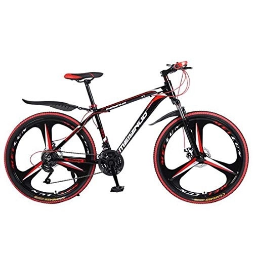 Vélo de montagnes : Dsrgwe VTT, 26" Vélos de Montagne, Vélos Cadre en Alliage d'aluminium léger, Double Disque de Frein et la Suspension Avant (Color : Black, Size : 27 Speed)