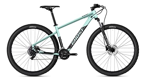 Vélo de montagnes : Ghost Kato 29R Mountain Bike 2022 (XL / 52 cm, vert menthe clair nacré / noir – mat)