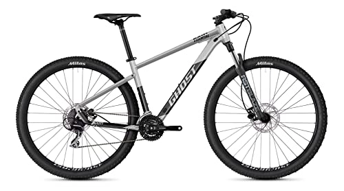 Vélo de montagnes : Ghost Kato Essential 29R Mountain Bike 2022 (XL / 52 cm, gris clair / noir - mat)