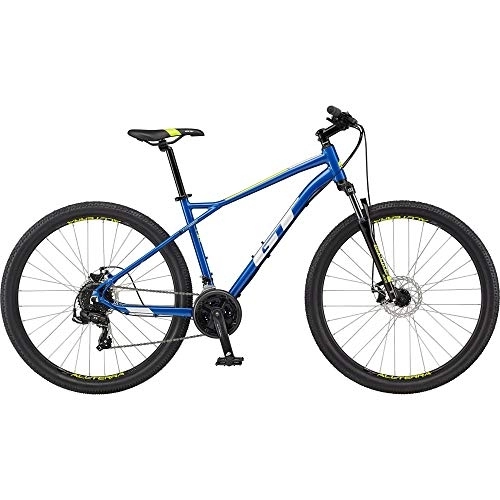 Vélo de montagnes : GT Aggressor Sport 29 pouces VTT Hardtail VTT Vélo 29" Mountain Bike (Bleu, 46 cm)