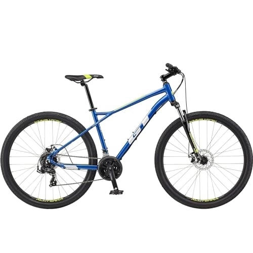 Vélo de montagnes : GT Aggressor Sport VTT Hardtail 27, 5" 650B Mountain Bike (bleu, 38)