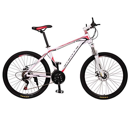 Vélo de montagnes : H-LML Vélo de Montagne en Aluminium Vélo de Montagne en Aluminium 27 Vitesses / 30 Vitesses, Red, 27