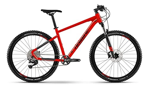 Vélo de montagnes : Haibike SEET 9 29R VTT 2021 (M / 44 cm, rouge / gris clair)
