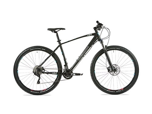 Vélo de montagnes : Hawk SIXTYSIX Vélo VTT VTT 20 Vitesses + Freins à Disque Shimano BR-M315 Hydr Noir M