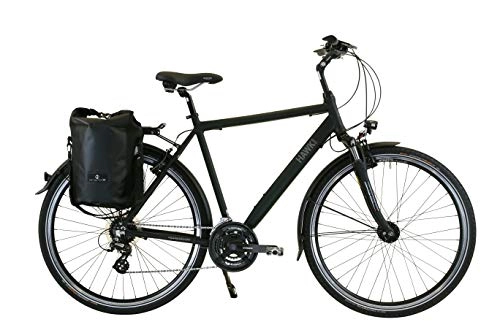 Vélo de montagnes : HAWK Trekking Gent Premium Plus Sac inclus Noir 52 cm