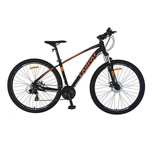 Vélo de montagnes : HGXC Vélo de Montagne avec Fourche à Suspension 26 Pouces Roues à Rayons nominaux Mise à Jour Frein à Disque VTT vélo pour Hommes Femmes Adultes (Color : Orange)