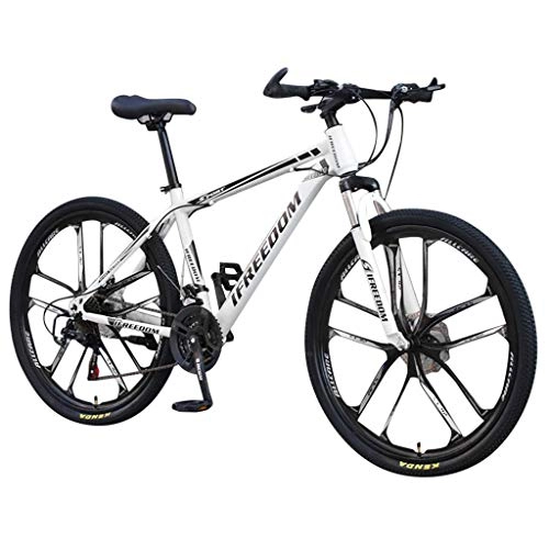 Vélo de montagnes : HXFAFA Vélo VTT avec vélo pour enfant, 26 pouces VTT Hardtail 21 vitesses, vélo adulte à vitesse unique