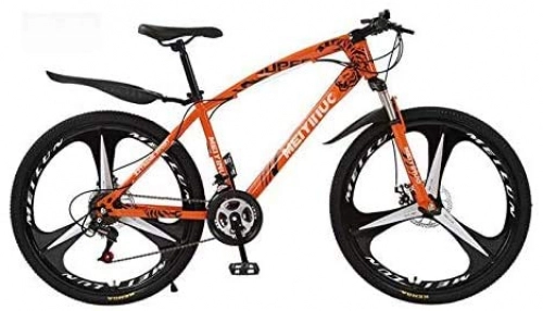 Vélo de montagnes : HYCy Vélo De Montagne pour Adulte, Cadre en Acier À Haute Teneur en Carbone, Vélos Tout Terrain Semi-rigides