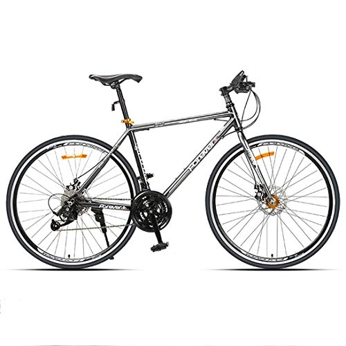 Vélo de montagnes : JW Vélo de Route à Double Frein à Disque de vélo de Montagne en Aluminium à Vitesse Variable, 27 Vitesses