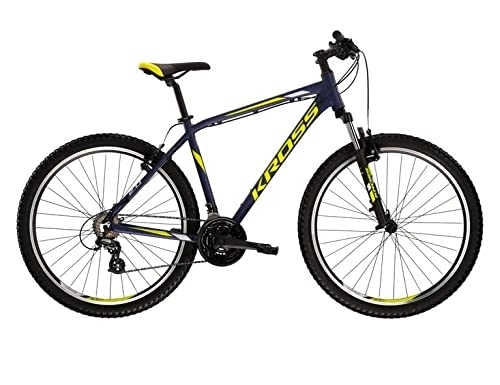 Vélo de montagnes : Kross Hexagon 2.0 26" Taille XS Bleu marine / citron vert / gris