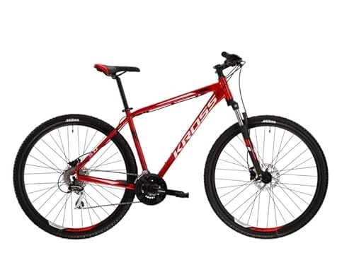 Vélo de montagnes : Kross Hexagon 5.0 29" Vélo VTT pour homme Rouge / noir