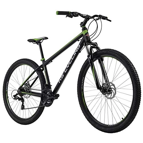 Vélo de montagnes : KS Cycling Mixte - Vélo VTT Hardtail 29" Xceed Noir / Vert RH 42cm 29