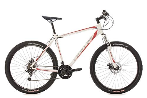 Vélo de montagnes : KS Cycling Sharp VTT semi-rigide 27, 5" Blanc / Rouge TC 51 cm