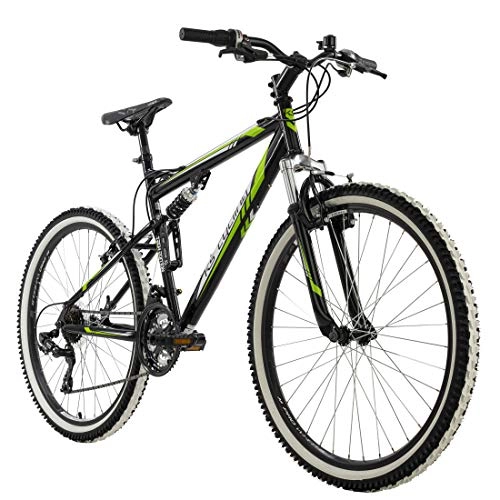 Vélo de montagnes : KS Cycling VTT Fully 26" Scrawler Noir RH 48 cm 51 cm