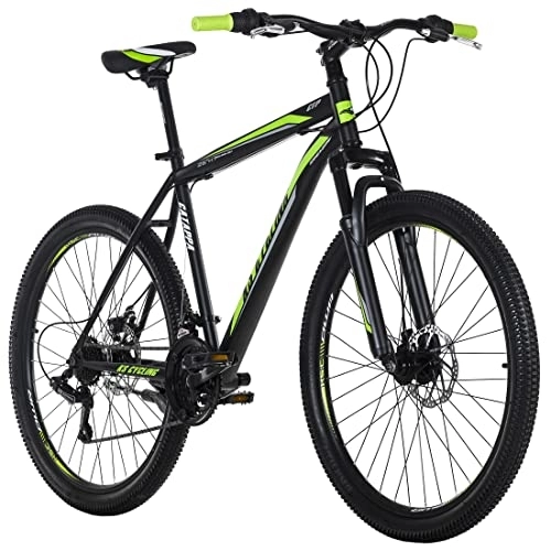 Vélo de montagnes : KS Cycling VTT Semi-Rigide 26" Catappa Noir-Vert TC 46 cm