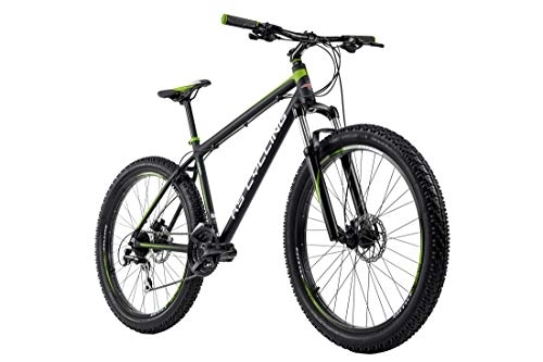 Vélo de montagnes : KS Cycling VTT Semi-Rigide 27, 5'' Plus Xceed Noir-Vert TC 46 cm
