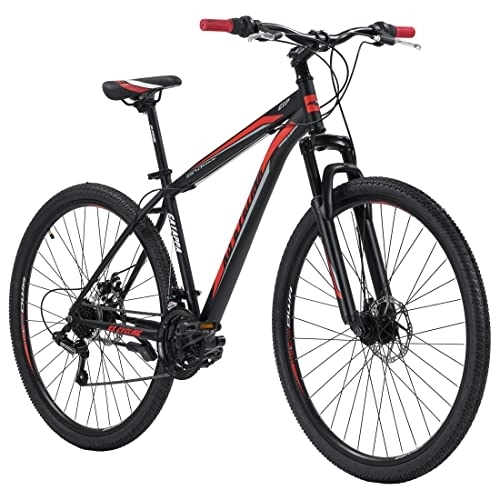 Vélo de montagnes : KS Cycling VTT Semi-Rigide 29" Catappa Noir-Rouge TC 46 cm