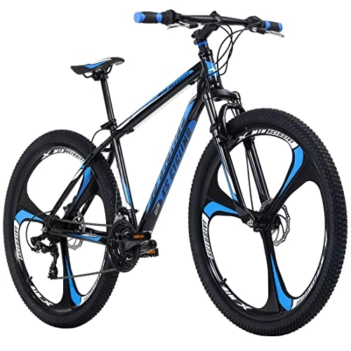 Vélo de montagnes : KS Cycling VTT Semi-Rigide 29" Sharp Noir-Bleu TC 46 cm