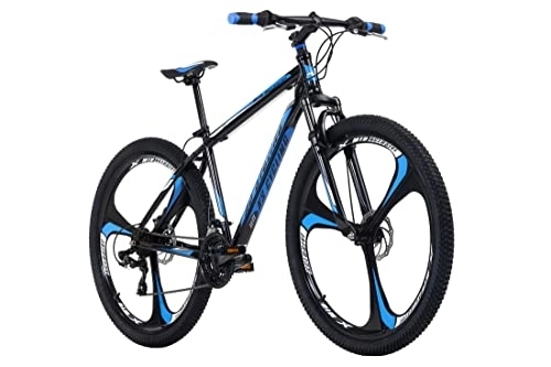 Vélo de montagnes : KS Cycling VTT Semi-Rigide 29" Sharp Noir-Bleu TC 51 cm