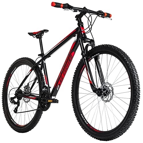 Vélo de montagnes : KS Cycling VTT Semi-Rigide 29'' Sharp Noir-Rouge TC 46 cm
