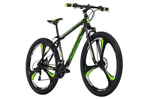 Vélo de montagnes : KS Cycling VTT Semi-Rigide 29" Sharp Noir-Vert TC 46 cm