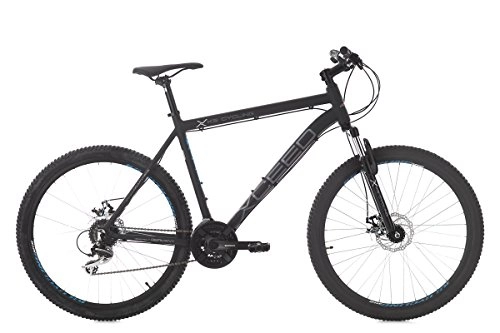 Vélo de montagnes : KS Cycling Vélo VTT Adulte Unisexe, Noir, 53 cm