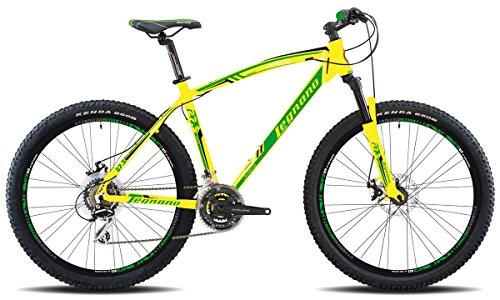 Vélo de montagnes : Legnano vélo 625 Lavaredo 27, 5 "Disque 21 V taille 41 Jaune (VTT ammortizzate) / Bicycle 625 Lavaredo 27, 5 disc 21S Size 41 Yellow (VTT Front Suspension)