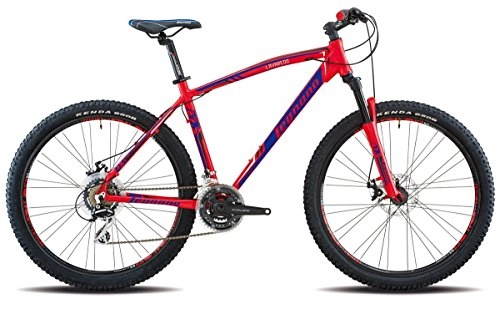 Vélo de montagnes : Legnano vélo 625 Lavaredo 27, 5 "Disque 21 V taille 45 Rouge (VTT ammortizzate) / Bicycle 625 Lavaredo 27, 5 disc 21S Size 45 Red (VTT Front Suspension)
