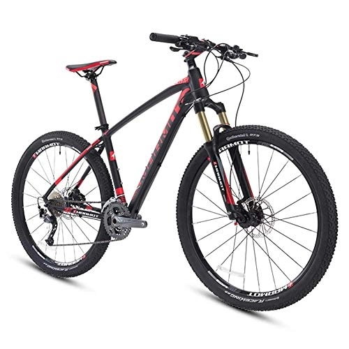 Vélo de montagnes : LNDDP Vélos de Montagne, 27, 5 Pouces Big Tire Hardtail Mountain Bike, Aluminium Mountain Bike, Men 's Womens Bicycle Adjustable Seat