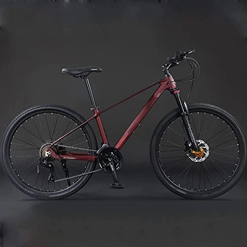 Vélo de montagnes : Magnesium Alloy Mountain Bike Men's Blueprint 27 Variable Speed Youth Off-Road Shock Absorption Women's Racing Bicycle (d) (B)