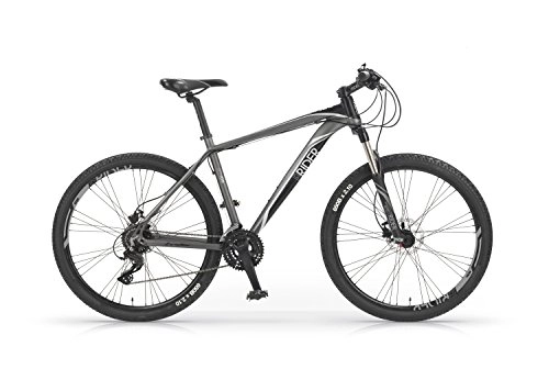 Vélo de montagnes : MBM Vélo Brider Z100 en Aluminium Suspension Avant Frein à Disque hydraulique 27, 5" 24 Vitesses (44)