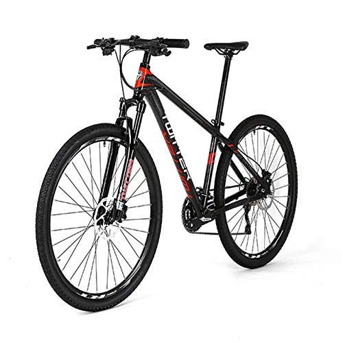 Vélo de montagnes : Mdsfe vélo de Route Complet 26 Pouces en Alliage d'aluminium vélo de Montagne MANTIS2.0 22 Vitesses 30 Vitesses 33 Vitesses Niveau de Frein vélo VTT - Noir Rouge   M7000-22, 27.5X15.5