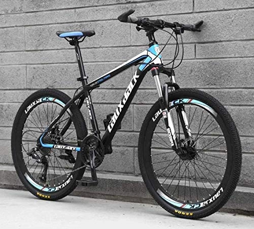 Vélo de montagnes : MJY Vélo adulte VTT 26 pouces 21 / 24 / 27 / 30 vitesse disque d'huile hors route vitesse vélo mâle étudiant choc vélo 7-2, 30
