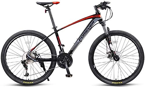 Vélo de montagnes : MJY Vélo de montagne, suspension complète vélo de montagne pour homme 26 'cadre 33 vitesses frein à disque d'huile vélo de course tout-terrain 6-6, rouge