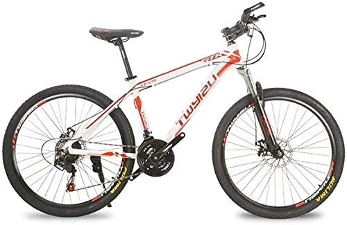 Vélo de montagnes : MJY Vélo vélo, VTT, vélo de route, vélo de queue rigide, vélo de 26 pouces 21 vitesses, vélo d'absorption des chocs en alliage d'aluminium 6-11, blanc rouge