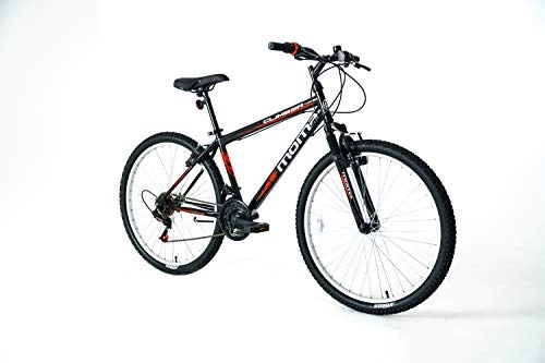 Vélo de montagnes : Moma Bikes VTT MTB26 Climber, 21 Vitesses, Freins V-Brake, Jantes en Aluminium, S-M (150-169 cm)