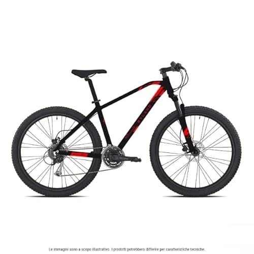 Vélo de montagnes : MYLAND Altura 27, 2 27, 5" 100 mm 27 V Noir 2022 Taille M (VTT amortissé)