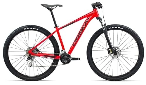 Vélo de montagnes : ORBEA MX 50 29R VTT (L / 47 cm, rouge brillant brillant / noir mat))
