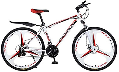 Vélo de montagnes : SZZ0306 VTT VTT VTT VTT 21 vitesses 26 pouces vélo double freins à disque vélos vélos de ville vélos religieux vélos étudiants, D