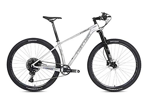 Vélo de montagnes : VTT Dirt bike vélo de route vélos, vélo de montagne en carbone 27, 5 \\\\ ' / 29 \\\\' vélo Ultralight en fibre de carbone VTT engrenages freins à double disque VTT Équipé du frein à disque à huile 12 A