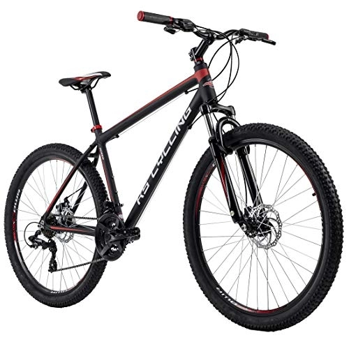 Vélo de montagnes : VTT Semi-Rigide 27, 5'' Xceed Noir-Rouge TC 50 cm KS Cycling