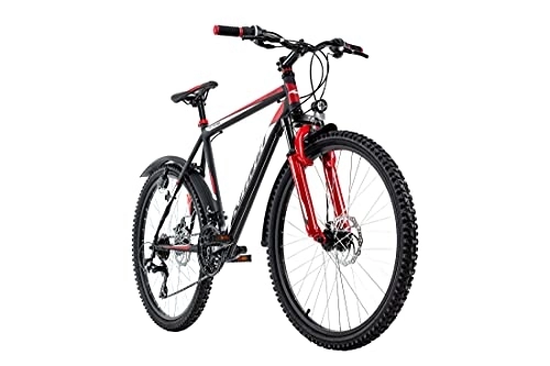 Vélo de montagnes : VTT Semi-Rigide ATB 26'' Xtinct Noir-Rouge TC 42 cm KS Cycling
