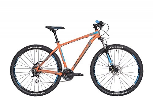 Vélo de montagnes : WHISTLE 'Mountain Bike 29 Patwin 1723 Orange – Bleu 24 V T S 17 (160 – 170 cm)