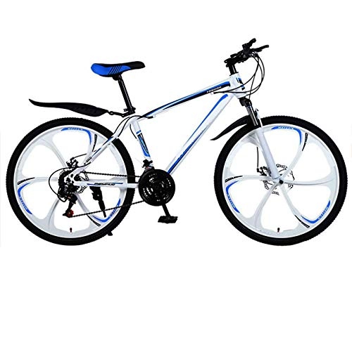 Vélo de montagnes : yfkjh VTT léger 66 cm à une roue en aluminium à vitesse variable pour adolescents 26" 27 vitesses